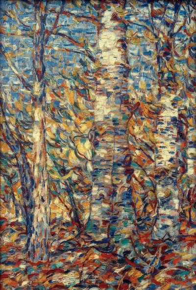 ビルケンヴァルト 作： Christian Rohlfs