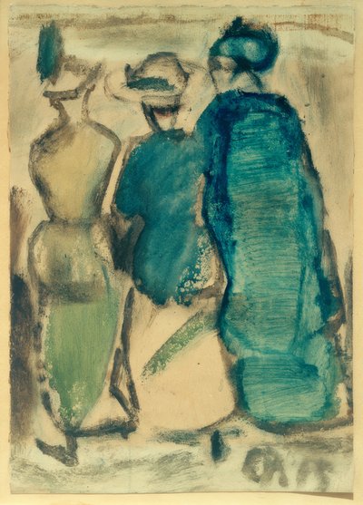 三人の女性 作： Christian Rohlfs