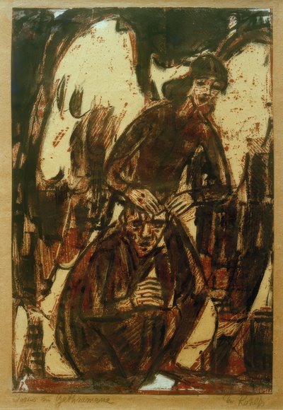 ゲッセマネ 作： Christian Rohlfs