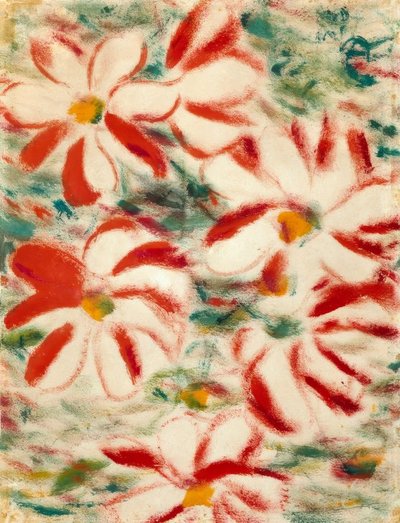 赤い花 作： Christian Rohlfs