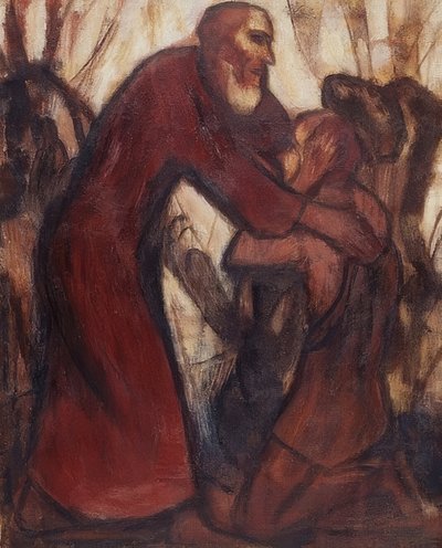 放蕩息子の帰還 作： Christian Rohlfs