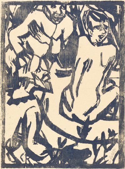 スザンナと長老たち 作： Christian Rohlfs