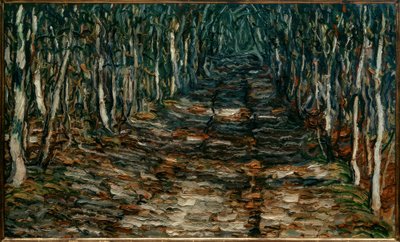 アーリングへの森の小道 作： Christian Rohlfs