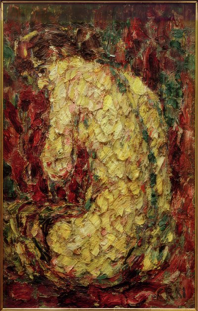 女性のバック行為 作： Christian Rohlfs