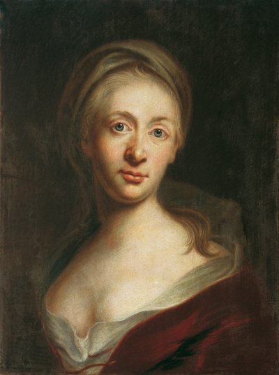 女性の肖像 作： Christian Seybold