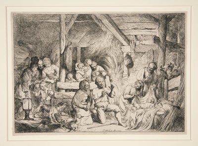 羊飼いの礼拝 作： Christian Wilhelm Ernst Dietrich