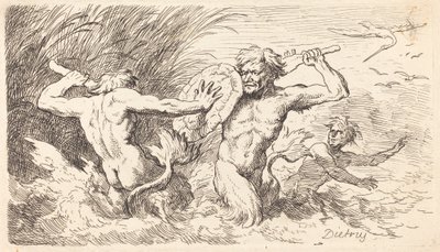 トリトンとの戦い 作： Christian Wilhelm Ernst Dietrich