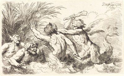 トリトンとの戦い 作： Christian Wilhelm Ernst Dietrich