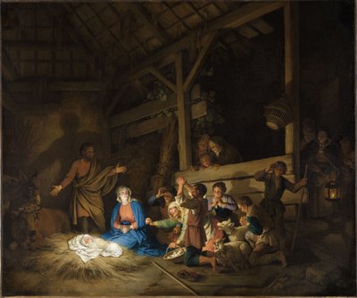 羊飼いの礼拝 作： クリスティアン・ヴィルヘルム・エルネスト・ディートリッヒ