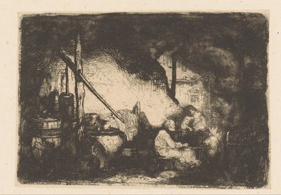テーブルの 3 つの図 作： Christian Wilhelm Ernst Dietrich