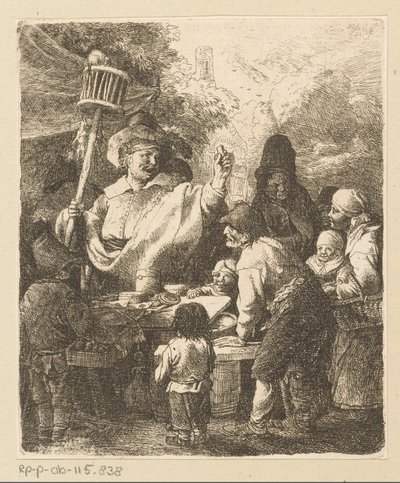 ネズミ毒売り 作： Christian Wilhelm Ernst Dietrich