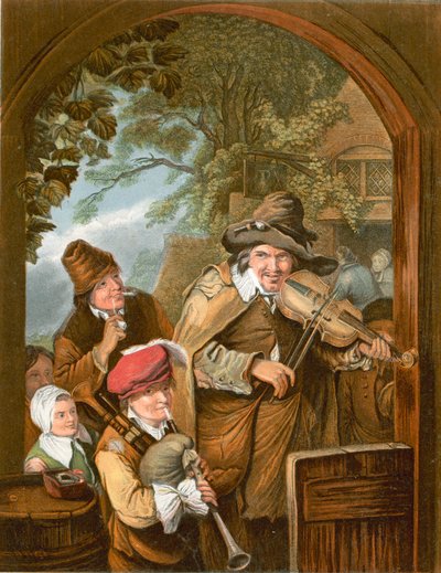 巡回ミュージシャン 作： Christian Wilhelm Ernst Dietrich