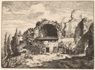 ムルティアーズ イン 作： Christian Wilhelm Ernst Dietrich, after Pieter van Laer