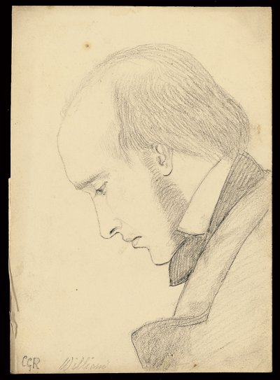 ウィリアムマイケルロセッティの肖像 作： Christina Georgina Rossetti