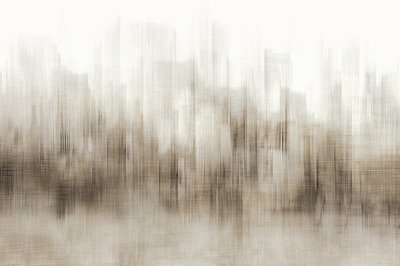 抽象的な都市の映り込み 作： Christina Sillen