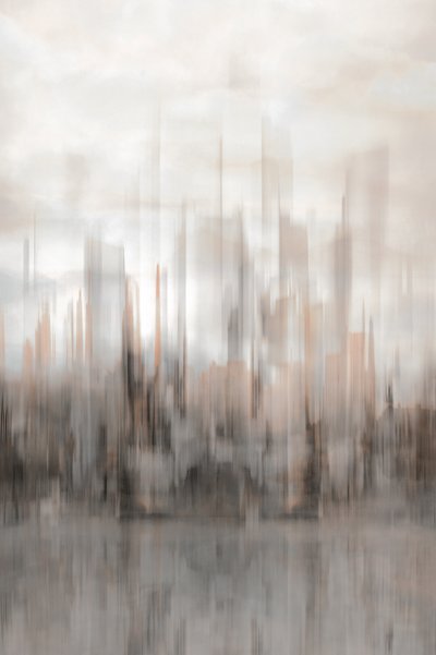 抽象的な都市の反映 作： Christina Sillen