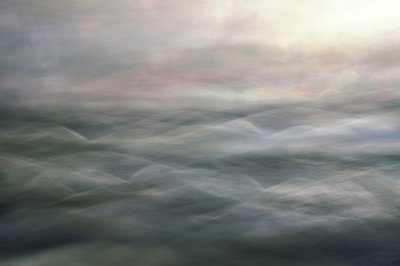 夢のような抽象的な海 作： Christina Sillen