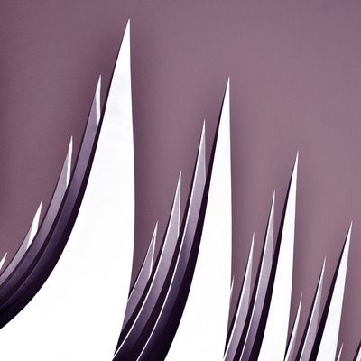 幾何学的なピーク 作： Christina Sillen