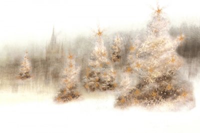 魔法の冬の木々 作： Christina Sillen