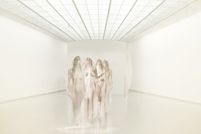幻想的なドレープをまとった女性たち 作： Christine von Diepenbroek