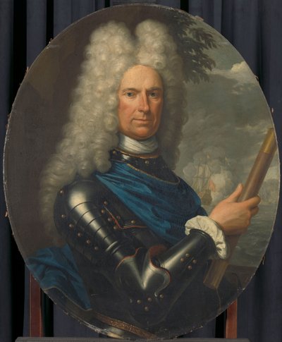 アレント・ファン・ビューレン少将の肖像 作： Christoffel Lubienitzki