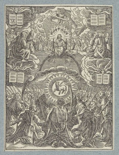 神の小羊の礼拝 作： Christoffel van Sichem (II)