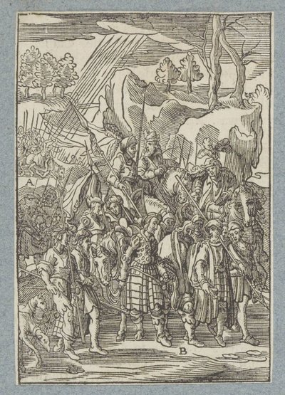 パウロの回心 作： Christoffel van Sichem (II)