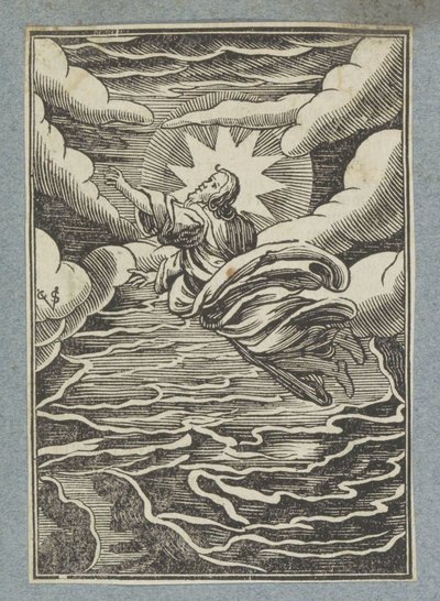 創造の最初の日: 光と闇の分離 作： Christoffel van Sichem (II)