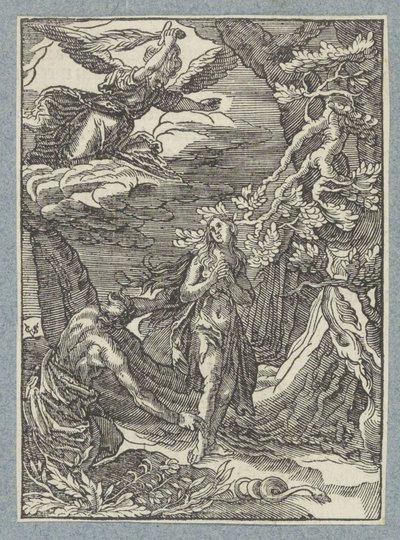 楽園からの追放 作： Christoffel van Sichem (II)