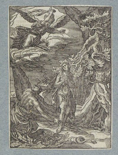 楽園からの追放 作： Christoffel van Sichem (II)