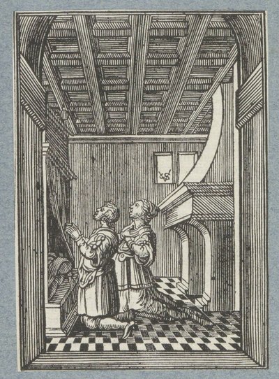 トビアスとサラの結婚式の夜 作： Christoffel van Sichem (II)