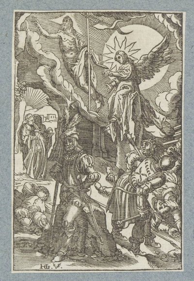キリストの復活 作： Christoffel van Sichem (II)