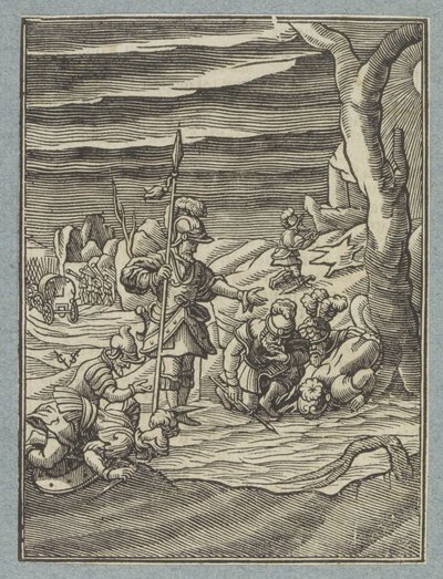 ギデオンの部下の選択 作： Christoffel van Sichem (II)