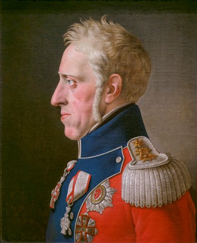 フレデリク6世、デンマーク国王 作： Christoffer-Wilhelm Eckersberg