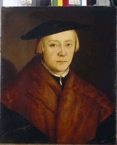 男の肖像（男の肖像）。 Christophe Amberger (1500-1562 年頃) による絵画、木に油彩、1548 年以降。 ドイツの芸術 作： Christoph Amberger