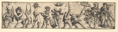 子供たちとフリーズ、1531年。 作： Christoph Bockstorffer