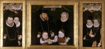 ザクセンのヨハンヴィルヘルムの三連作、1587 作： Christoph Leutolph