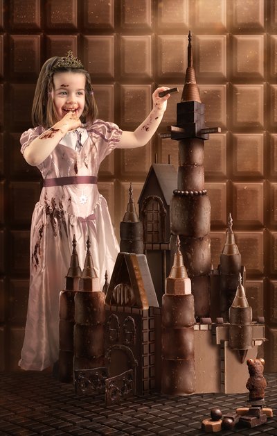 チョコレートのプリンセスのお城 作： Christophe Kiciak