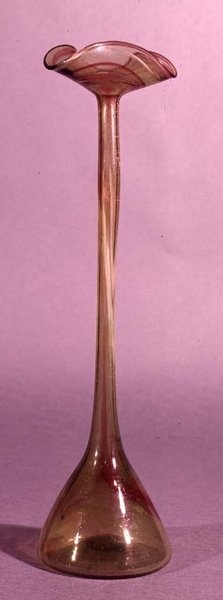 Cluthaガラス花瓶 19世紀後半（ガラス 作： Christopher Dresser