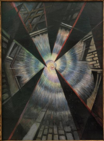 破裂する殻 作： Christopher Richard Wynne Nevinson