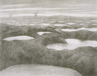 プッシュ後、1918 作： Christopher Richard Wynne Nevinson