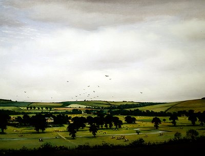 イギリスの風景 作： Christopher Richard Wynne Nevinson