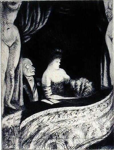 サクセス（劇場の一箱） 作： Christopher Richard Wynne Nevinson