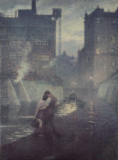 牽引道、1912 作： Christopher Richard Wynne Nevinson