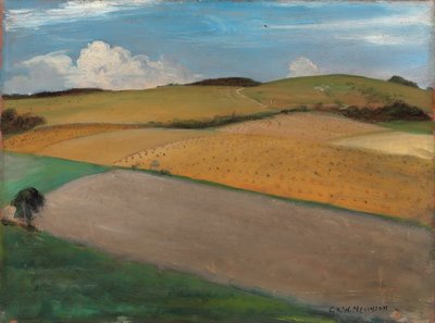 グッドウッドでのトランドル、1930年代 作： Christopher Richard Wynne Nevinson