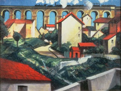 高架橋 作： Christopher Richard Wynne Nevinson