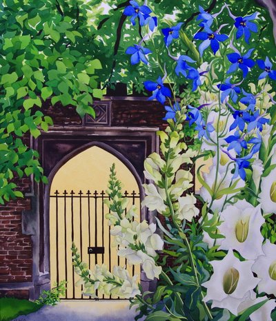 太陽に照らされたゲートウェイ、2008年の花（トイレ紙） 作： Christopher Ryland