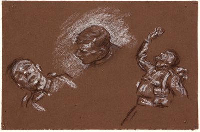 「マメッツ ウッド」の習作、1916 年頃。 作： Christopher Williams