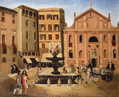 ローマの広場 作： Christopher Wood