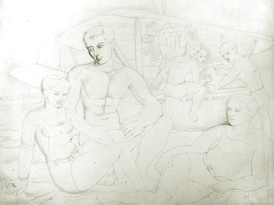 The Bathers 作： Christopher Wood